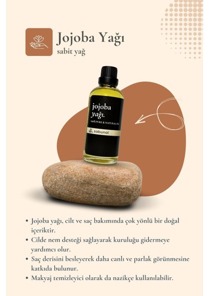 Jojoba Yağı 100 ml - Cilt ve Saç Uyumlu Nemlendirici Bakım Yağı fiyatları