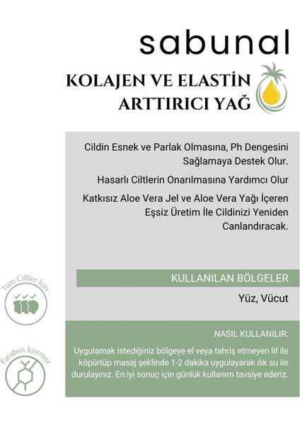 Aloe Vera Sabunu - Nemlendirici ve Yatıştırıcı Bitkisel Sabun 3 Adet