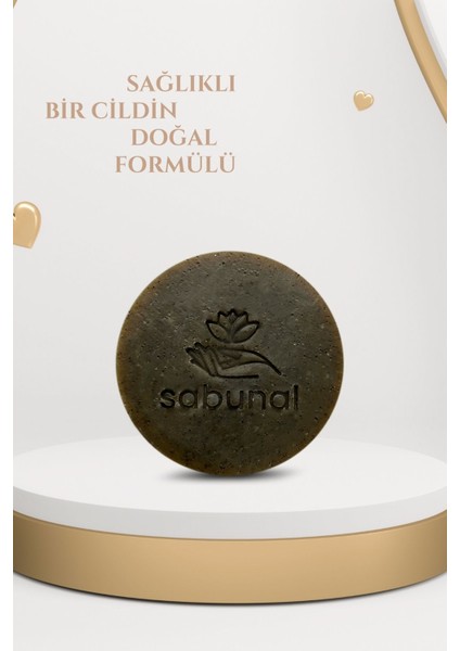 Kahveli Sabun - Bitkisel Cilt Bakım Sabunu 100 gr
