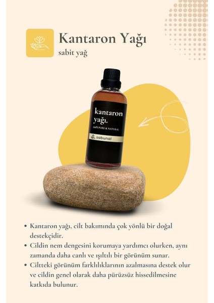 Kantaron Yağı 100 ml Çeşitli Cilt Sorunlarına Karşı Yenileyici Ve Onarıcı Doğal Yağ fiyatları