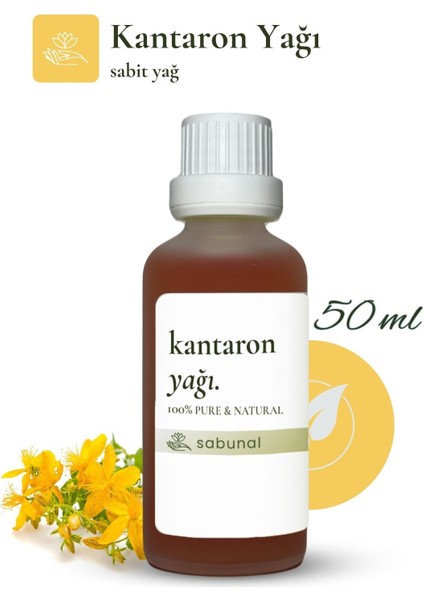 Kantaron Yağı 50 ml Çeşitli Cilt Sorunlarına Karşı Yenileyici Ve Onarıcı Doğal Yağ