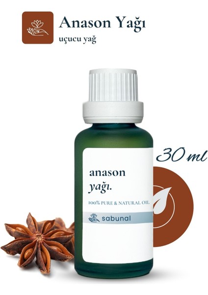 Anason Yağı 30 ml - Saf Bitkisel Cilt Bakım Aromaterapi Yağı
