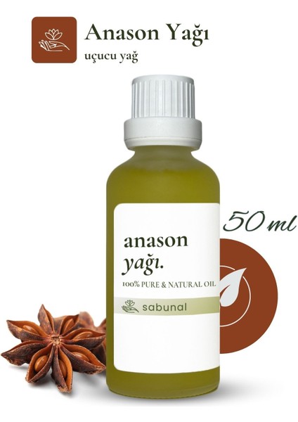 Anason Yağı 50 ml - Saf Bitkisel Cilt Bakım Aromaterapi Yağı