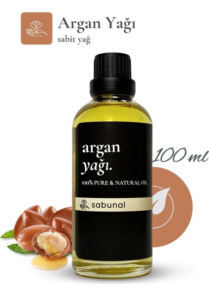 Argan Yağı 100 ml - Saç ve Cilt Bakımı İçin Bitkisel Bakım Yağı