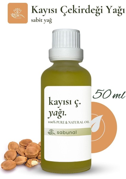 Kayısı Çekirdeği Yağı 50 ml - Cilt Bakım Yağı