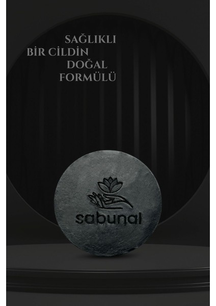 Bambu Kömür Sabunu 4 Adet - Siyah Nokta ve Cilt Temizleyici Doğal Sabun