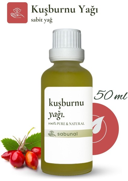 Kuşburnu Yağı 50 ml - Doğal Cilt Bakım Yağı