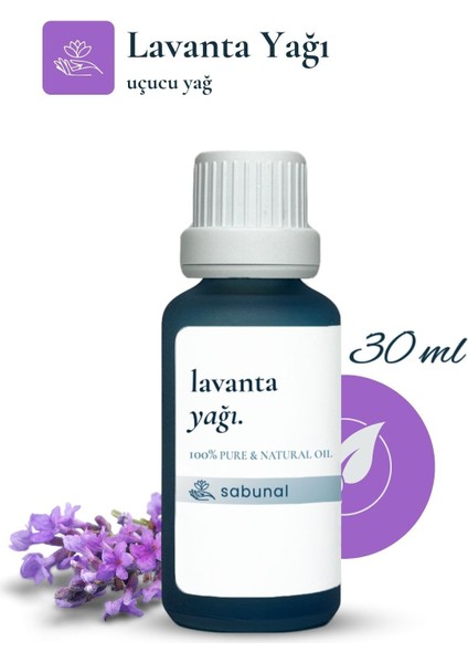 Lavanta Yağı 30 ml - Aromaterapi ve Bakım Yağı