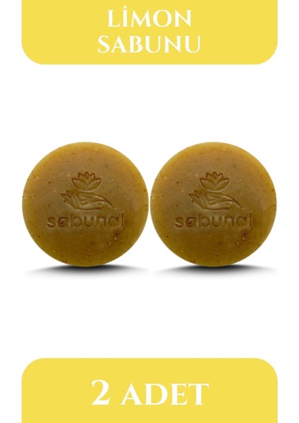 Limon Sabunu 2 Adet - C Vitaminli Sebum Dengeleyici Cilt Sabunu