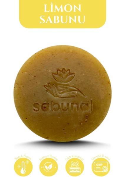Limon Sabunu 2 Adet - C Vitaminli Sebum Dengeleyici Cilt Sabunu