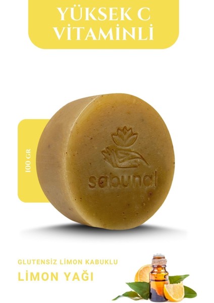 Limon Sabunu 2 Adet - C Vitaminli Sebum Dengeleyici Cilt Sabunu
