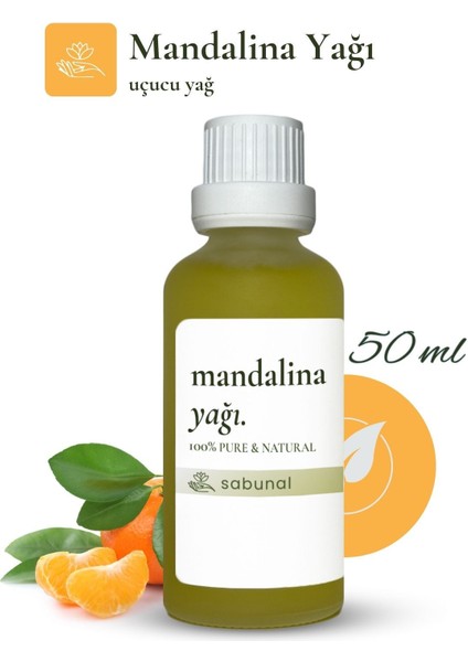 Mandalina Yağı 50 ml - Aromaterapi ve Cilt Bakım Yağı