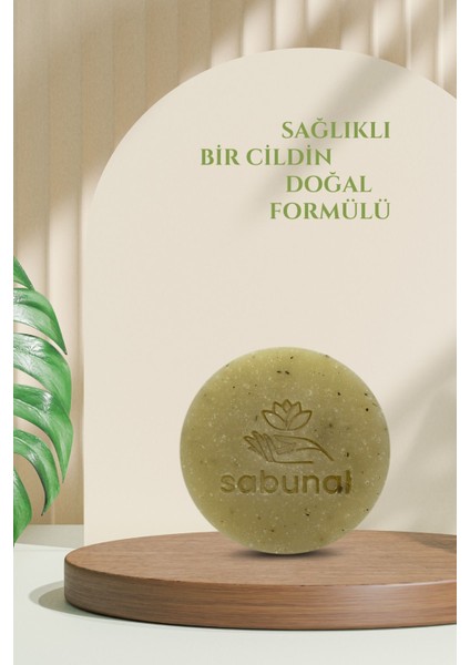 Biberiye Sabunu 4 Adet - Saç ve Cilt İçin Arındırıcı Doğal Sabun