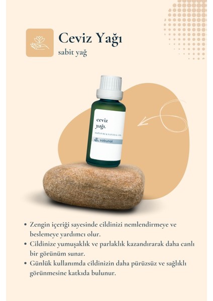 Ceviz Yağı 30 ml - Doğal Soğuk Sıkım Yağ fiyatları