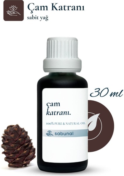 Çam Katranı Yağı 30 ml - Doğal Çok Amaçlı Bakım Yağı