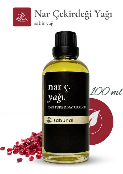 Nar Çekirdeği Yağı 100 ml - Cilt Bakım ve Arındırıcı Doğal Yağ