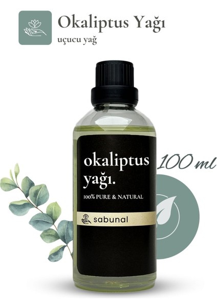 Okaliptus Yağı 100 ml - Ferahlatıcı ve Aromaterapi Yağ