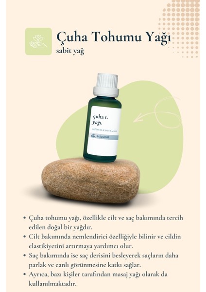 Çuha Tohumu Yağı 30 ml - Cilt Bakım Yağı