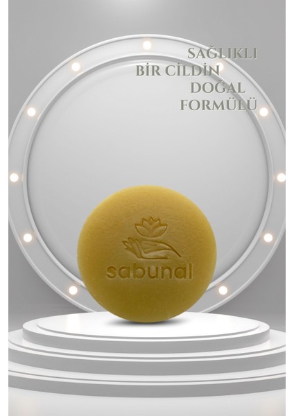 Sarımsaklı Keratin Sabunu 2 Adet - Saç Bakım Sabunu