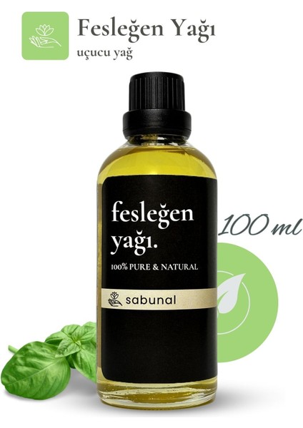 Fesleğen Yağı 100 ml - Cilt Bakım Yağı