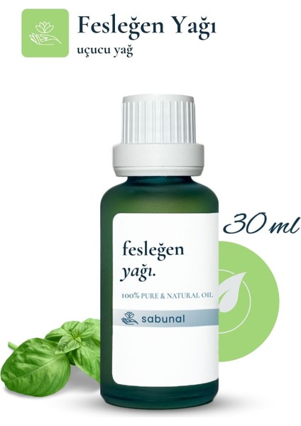 Fesleğen Yağı 30 ml - Cilt Bakım Yağı