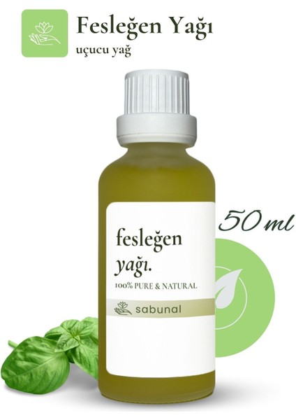 Fesleğen Yağı 50 ml - Cilt Bakım Yağı