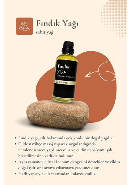 Fındık Yağı 100 ml - Doğal Soğuk Sıkım Yağ fiyatları