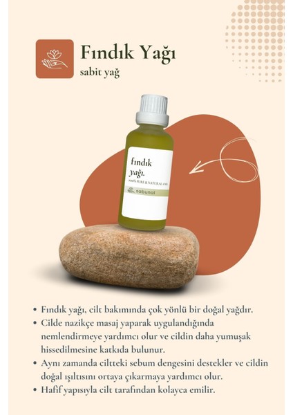Fındık Yağı 50 ml - Doğal Soğuk Sıkım Yağ fiyatları