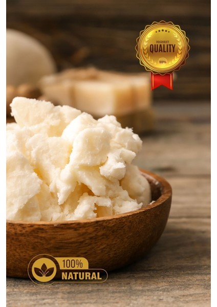 Shea Yağı 2 Adet - Soğuk Sıkım Ham Işlenmemiş Raw Virgin Shea Butter