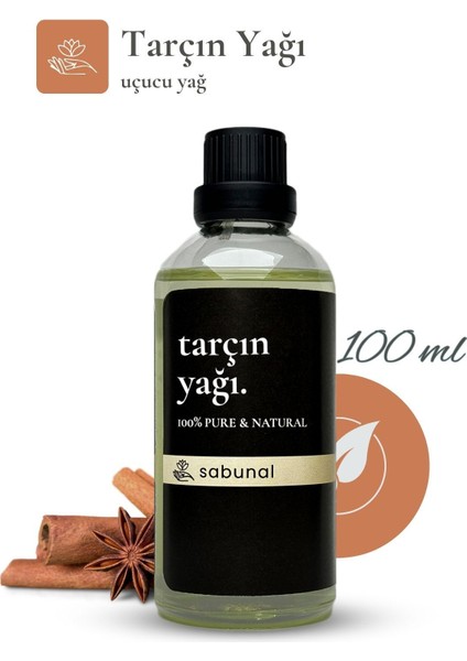 Tarçın Yağı 100 ml - Aromaterapi, Saç ve Cilt Bakım Yağı