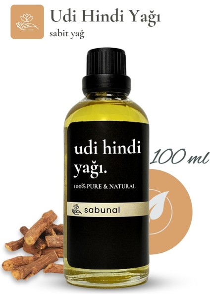 Udi Hindi Yağı 100 ml - Bitkisel Bakım Yağı