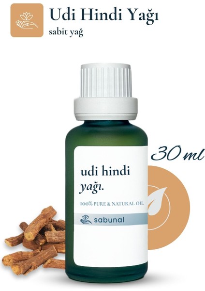 Udi Hindi Yağı 30 ml - Bitkisel Bakım Yağı