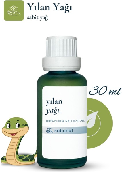Yılan Yağı 30 ml - Saç Bakımına Uygun Geleneksel Yağ