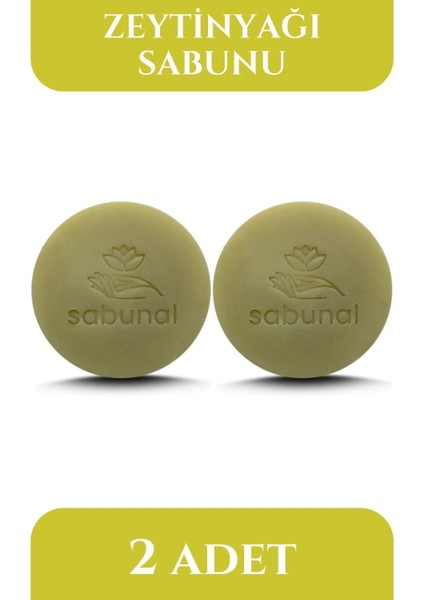 Zeytinyağı Sabunu 2 Adet - Soğuk Pres Doğal Sızma Zeytinyağı Hamam Sabunu