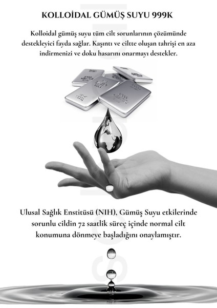 Gümüş Sabunu - Hassas Ciltlere Özel Ferahlatıcı & Nemlendirici Sabun 100 Gr