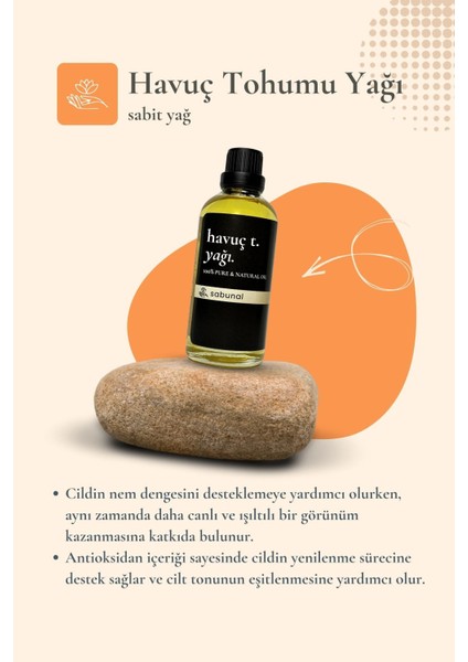 Havuç Tohumu Yağı 100 ml - Cilt Bakım Yağı