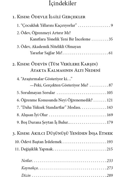 Ev Ödevi - Bir Öğretim Efsanesi - Alfie Kohn