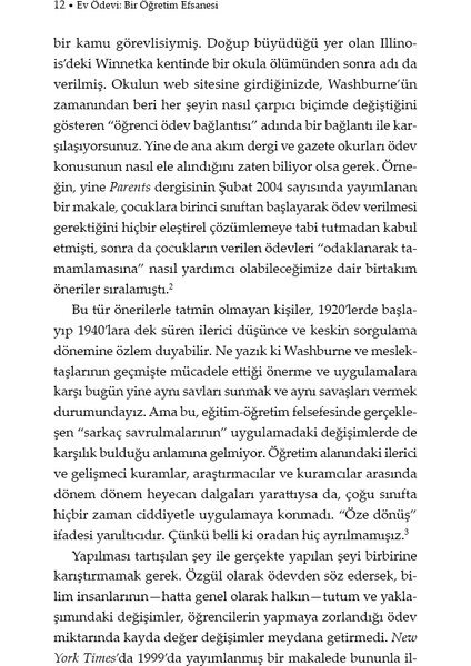 Ev Ödevi - Bir Öğretim Efsanesi - Alfie Kohn