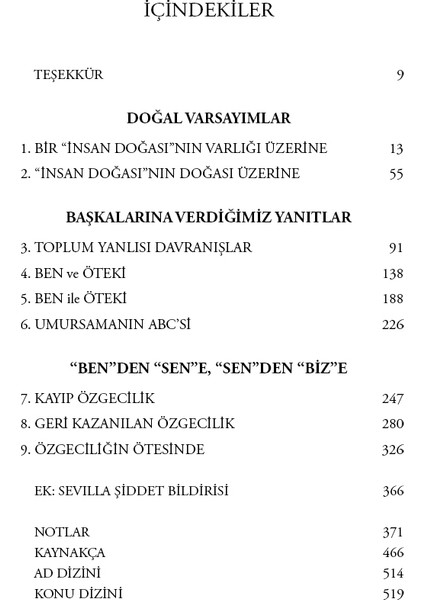 Insan Doğasının Aydınlık Yüzü - Alfie Kohn