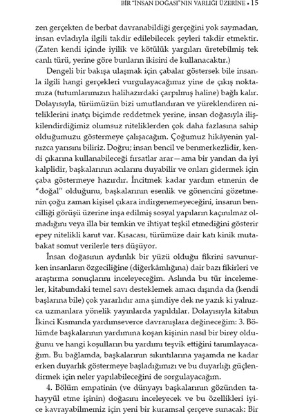 Insan Doğasının Aydınlık Yüzü - Alfie Kohn