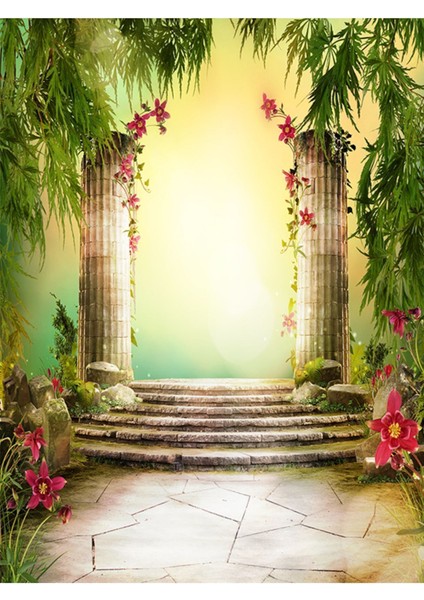 Çiçek Bahçe Desen Isı ve Ses Yalıtımlı Sağlıklı Tekstil Duvar Kağıdı fırsatları