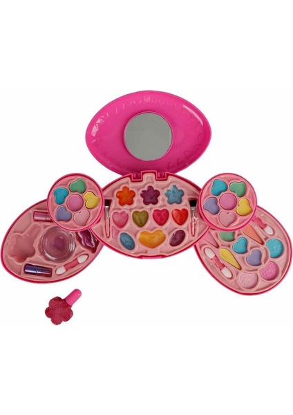 2604 Aynalı 5 Katlı Makyaj Güzellik Seti
