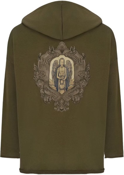 Gothic Haki Unisex Hoodie