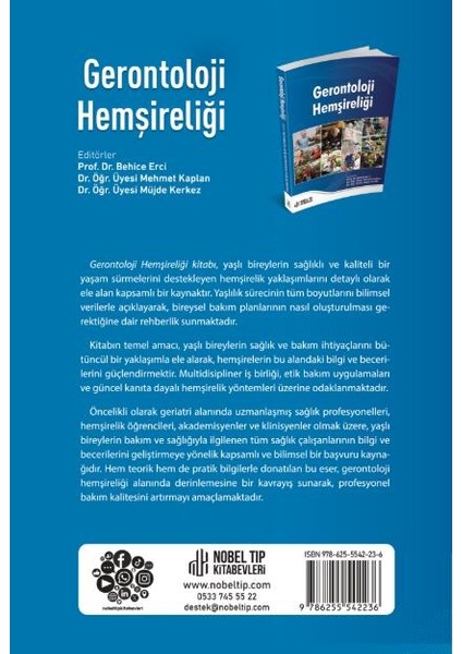 Gerontoloji Hemşireliği fiyatları