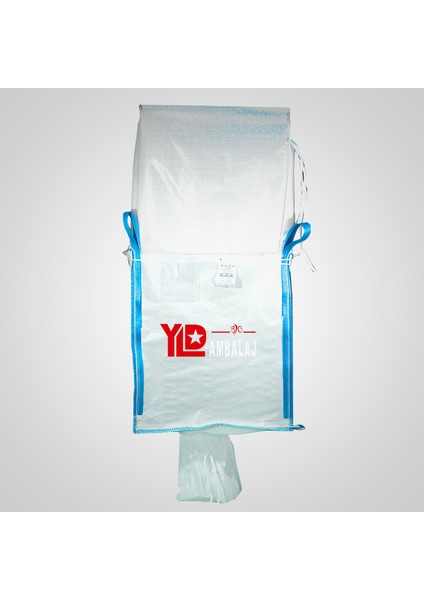 Bigbag Çuval - Üst Etek Alt Bacalı - 90/90/150 - Laminesiz