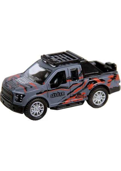 Metal Çek Bırak Safari Jeep K137A42