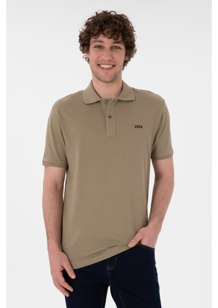 Erkek Haki Tişört Basic 50306007-VR027