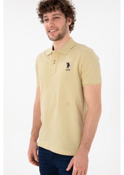 Erkek Açık Haki Tişört Basic 50305929-VR183 fırsatları