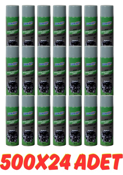 Susuz Motor Temizleme Spreyi 500 ml 24 Adet Koli