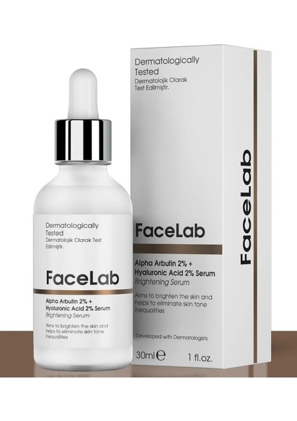 Alpha Arbutin %2 Cilt Bakım Serumu 30 ml